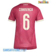 Camisa de time de futebol Real Madrid Eduardo Camavinga #6 Replicas 3º Equipamento Feminina 2026-27 Manga Curta